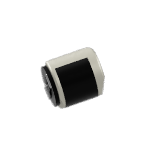 Render of cylindrical-shaped battery.