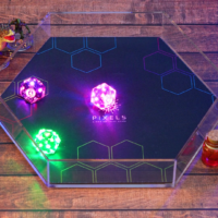 D20 Clear in tray